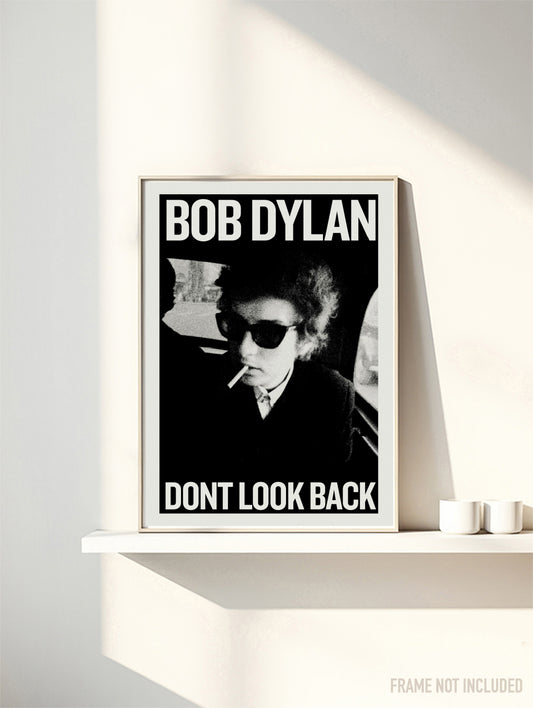 BOB DYLAN - DON'T LOOK BACK - Symbios Design Rare Glossy Poster Print