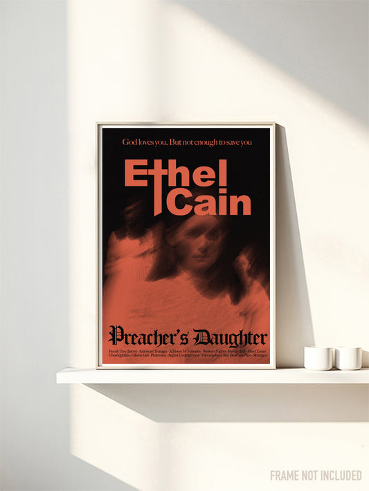Ethel Cain - Preachers Daughter - Alternative Version - Mural Artwork - Decoration - Wall Art