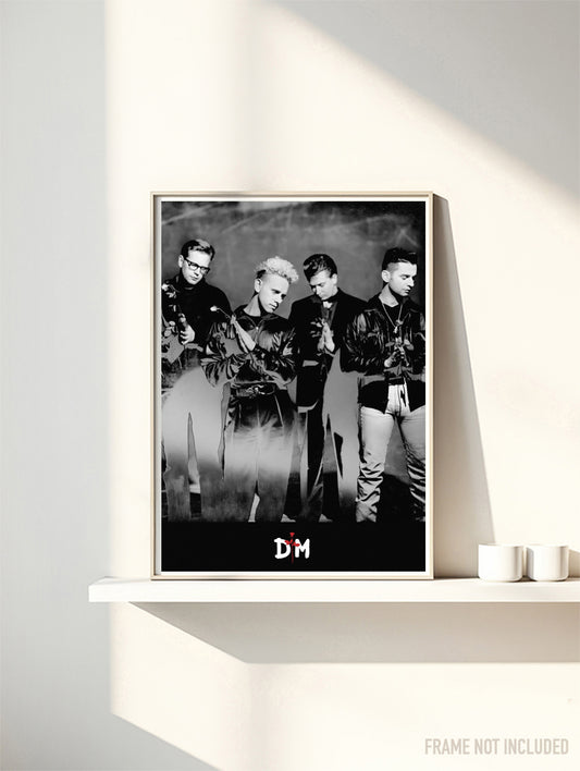 DEPECHE MODE - VIOLATOR- Rare Music Poster, Music Decor, Band Memorabilia, Music Lover Gift