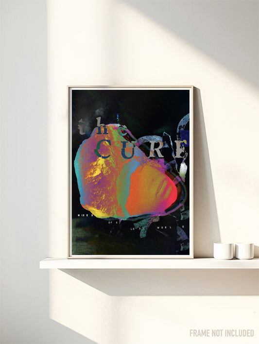 The Cure - Mixes of a lost world - Rare Music Poster, Music Decor, Band Memorabilia, Music Lover Gift