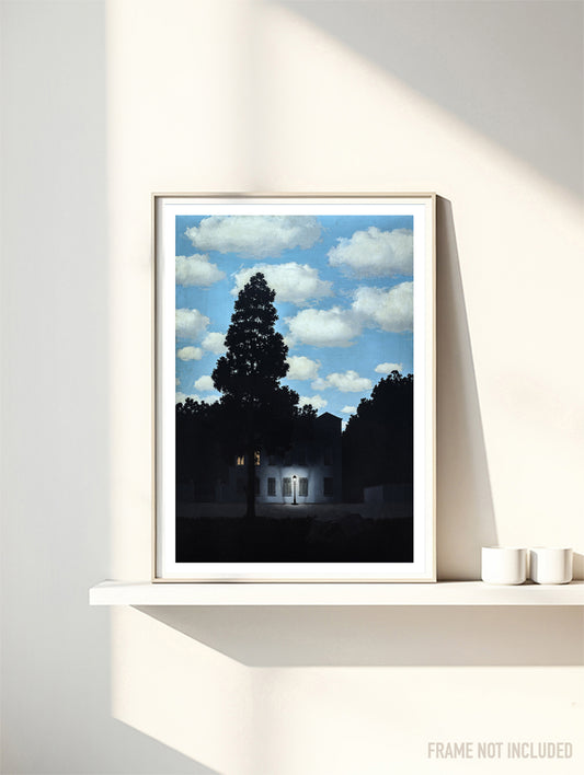 Magritte - Empire of Light - Mural Artwork - Decoration - Wall Art
