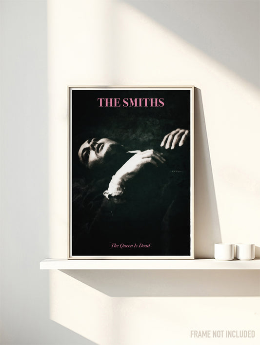 The Smiths - The Queen Is Dead - Rare Music Poster, Music Decor, Band Memorabilia, Music Lover Gift