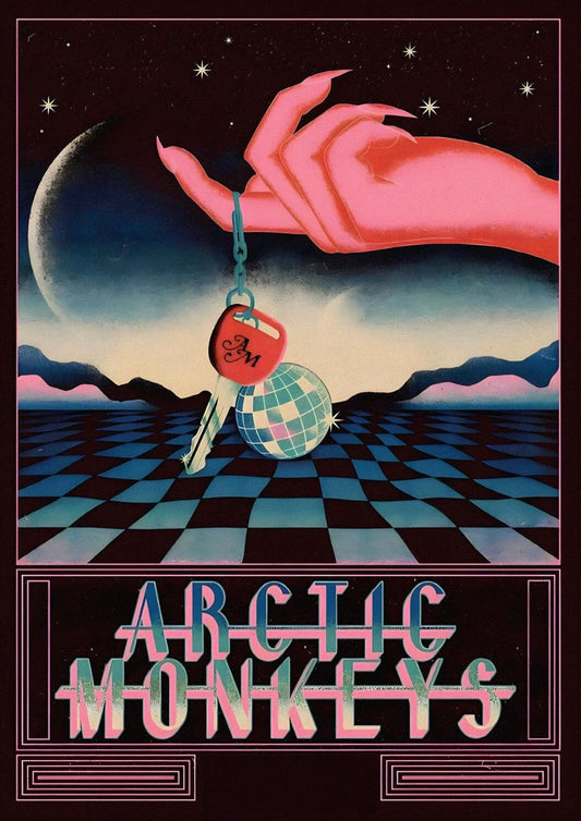 ARCTIC MONKEYS - THE CAR - Symbios Design Rare Glossy Poster Print