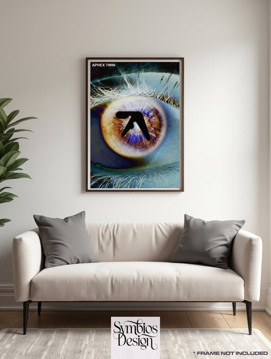 APHEX TWIN - Pupil - Electro Music Poster, Music Decor, Band Memorabilia, Music Lover Gift