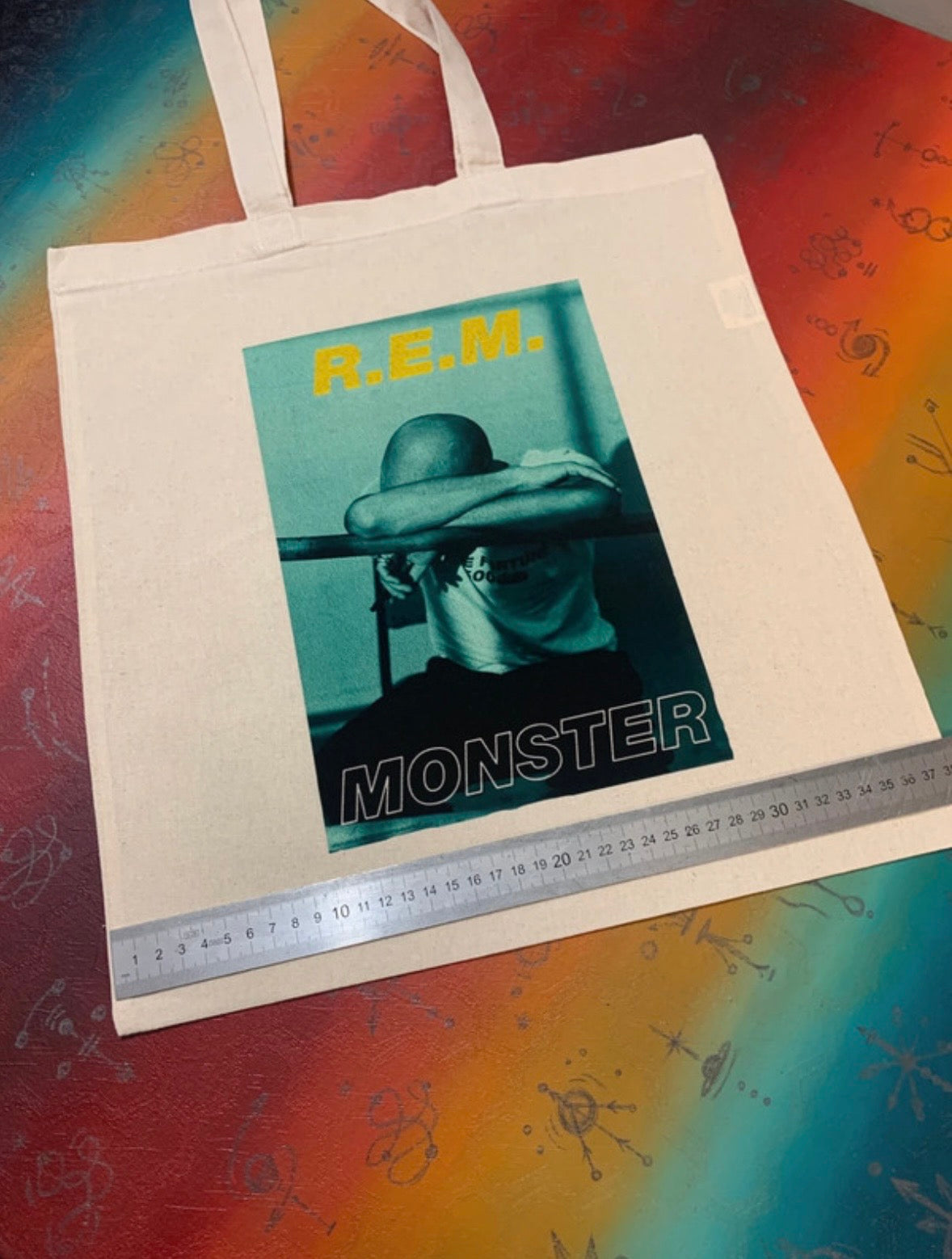 REM - MONSTER - Symbios Design Tote Bag