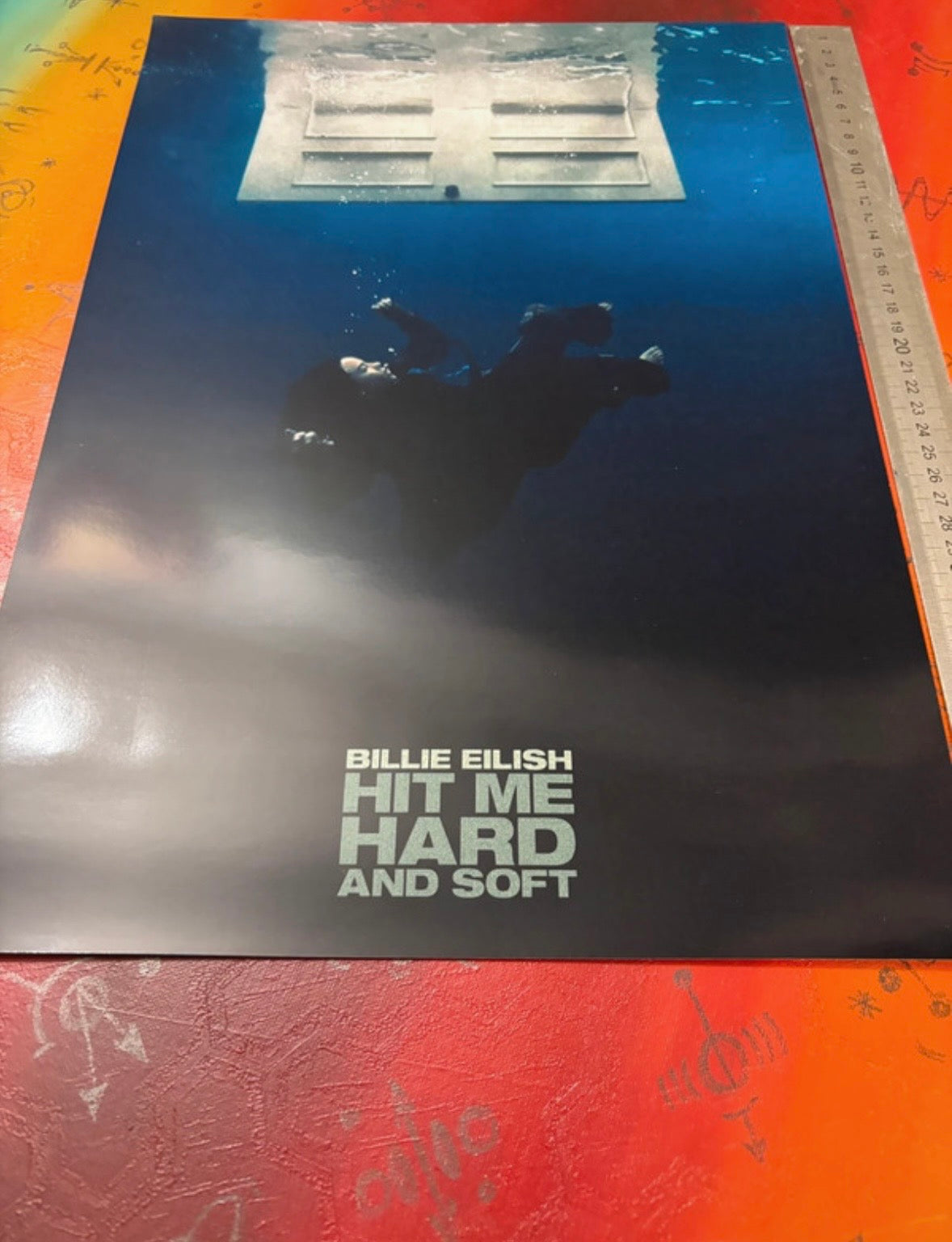 BILLIE EILISH - HIT ME HARD & SOFT - Symbios Design Rare Glossy Poster Print