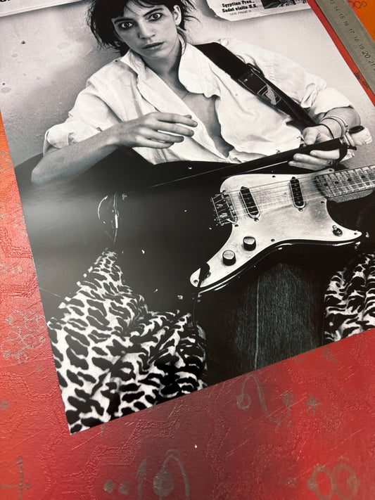 PATTI SMITH - NEW YORK - Symbios Design Rare Glossy Poster Print