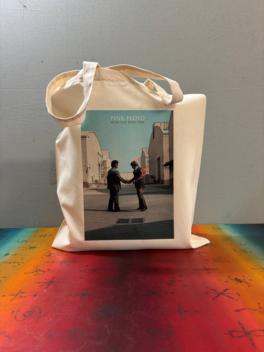 PINK FLOYD - WISH YOU WERE HERE - Symbios Design Tote Bag
