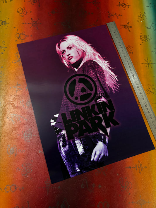 LINKIN PARK - FROM ZERO - Symbios Design Rare Glossy Poster Print