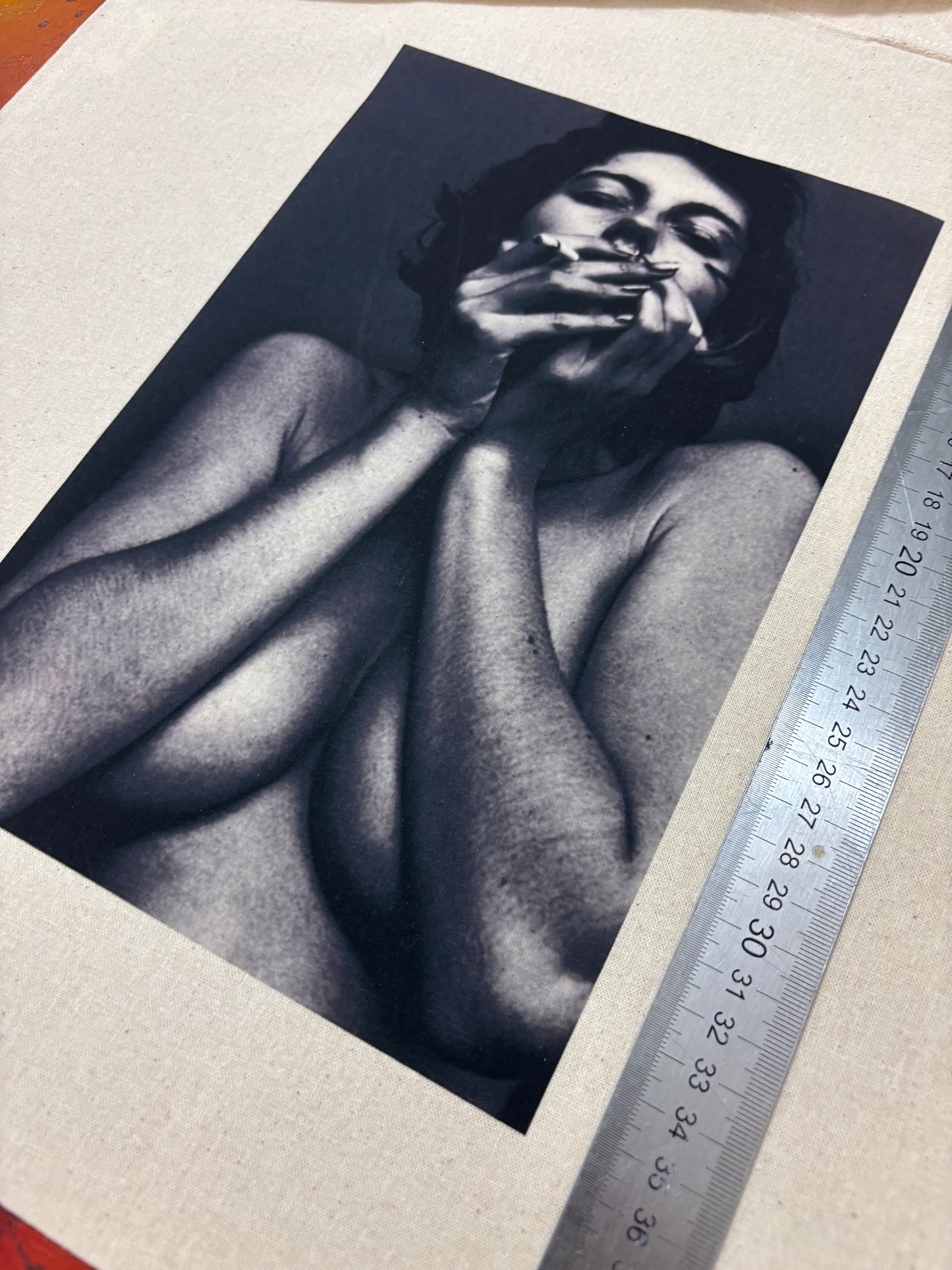 EROS I - Retro Tote Bag: 90s Style, Oeko-Tex Cotton