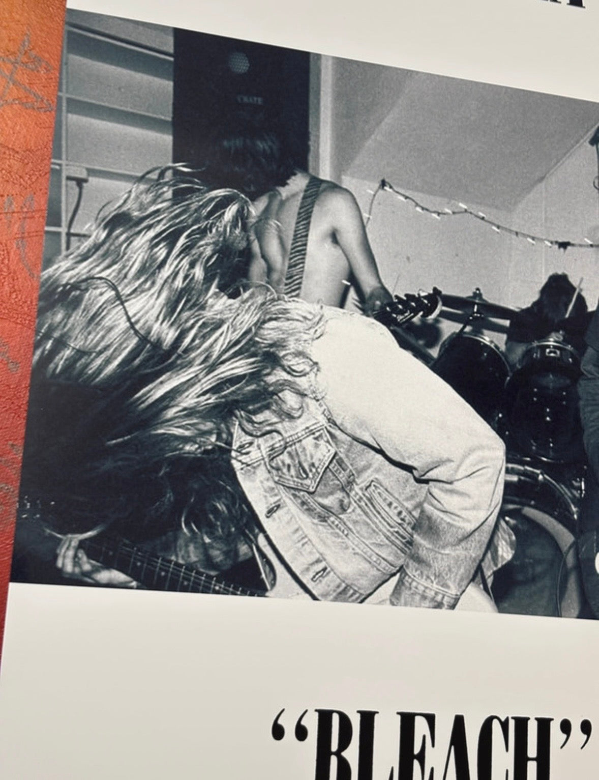 NIRVANA - BLEACH - Symbios Design Rare Glossy Poster Print