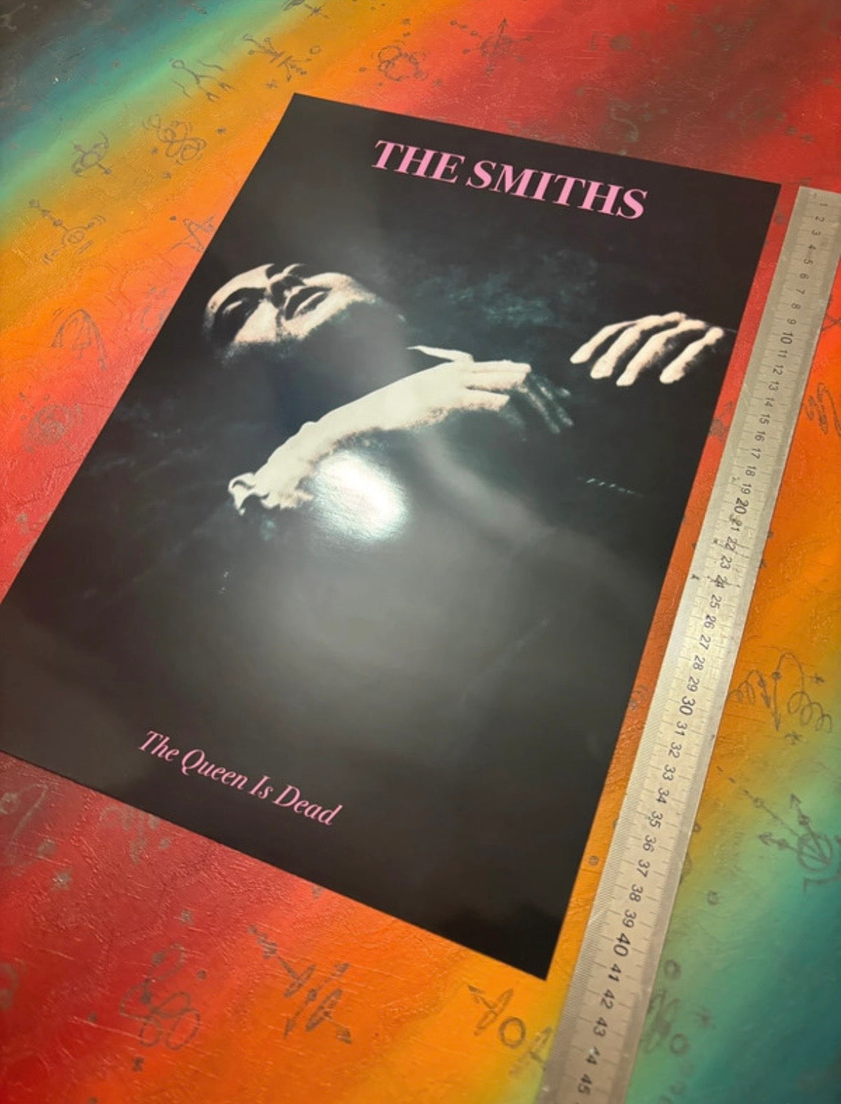 THE SMITHS - THE QUEEN IS DEAD - Symbios Design Rare Glossy Poster Print