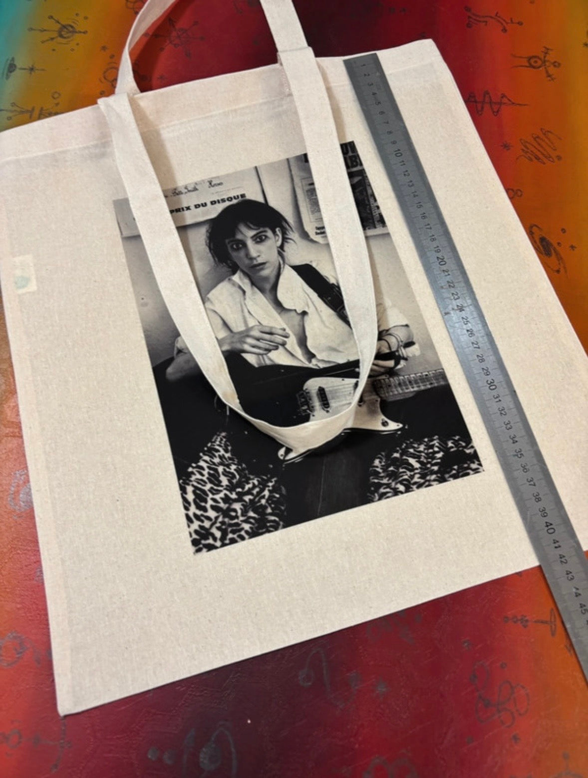 PATTI SMITH - NEW YORK - Symbios Design Tote Bag