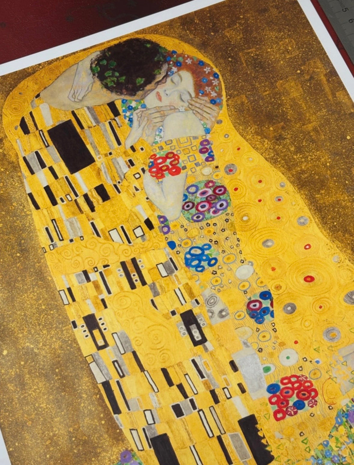 KLIMT - THE KISS - Symbios Design Rare Glossy Poster Print
