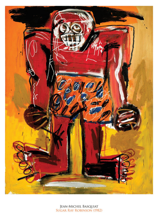 BASQUIAT - Symbios Design Rare Glossy Poster Print