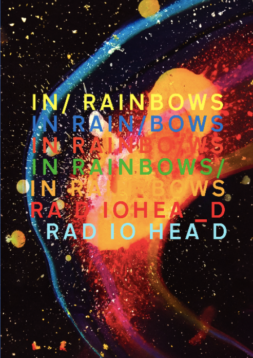 RADIOHEAD - IN RAINBOWS - Symbios Design Rare Glossy Poster Print