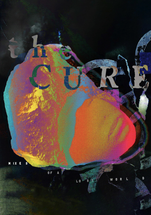 THE CURE - REMIXES OF A LOST WORLD - Symbios Design Rare Glossy Poster Print