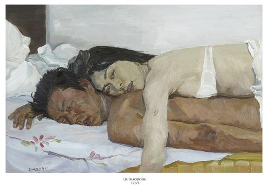 LIU XIAODONG - LOVE - Symbios Design Rare Glossy Poster Print