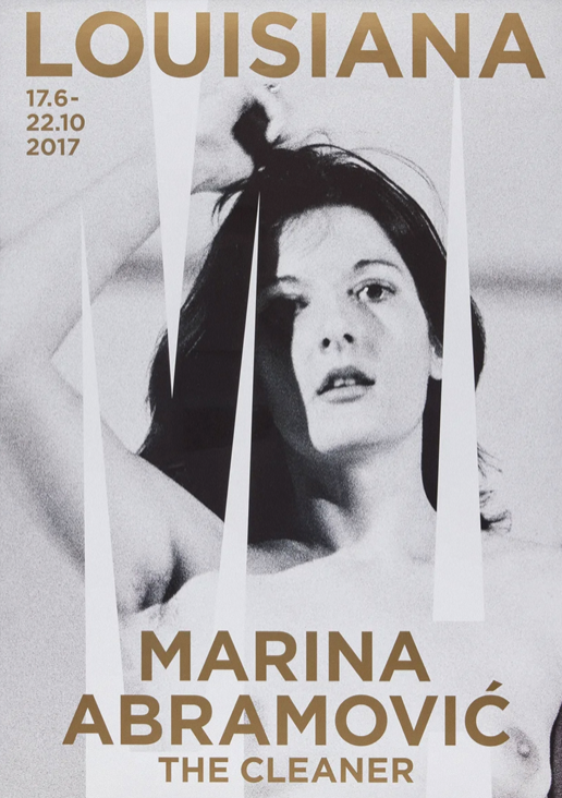 MARINA ABRAMOVIC - THE CLEANER - Symbios Design Rare Glossy Poster Print