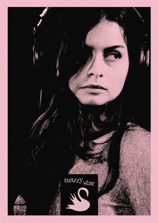 MAZZY STAR - Symbios Design Rare Glossy Poster Print