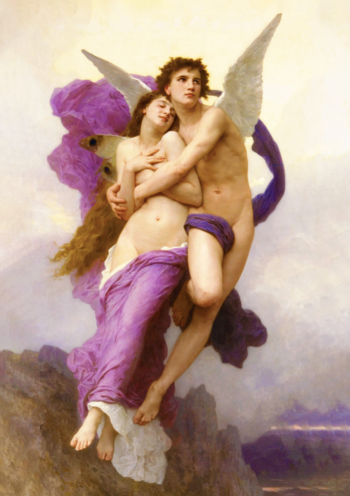 William-Adolphe Bouguereau - Symbios Design Rare Glossy Poster Print