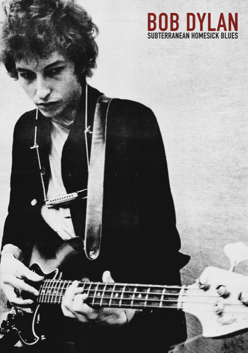 BOB DYLAN I - Symbios Design Rare Glossy Poster Print
