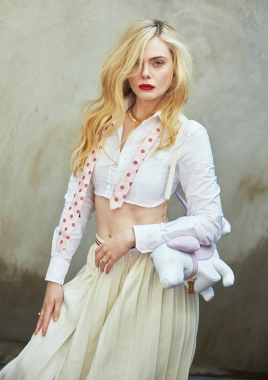 ELLE FANNING - Symbios Design Rare Glossy Poster Print