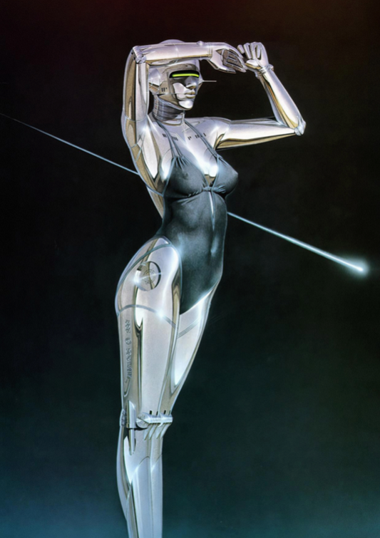 SORAYAMA - GYNOID - Symbios Design Rare Glossy Poster Print