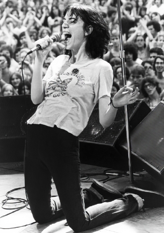 PATTI SMITH - LIVE - Symbios Design Rare Glossy Poster Print