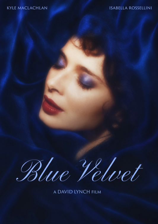 BLUE VELVET - DAVID LYNCH - Symbios Design Rare Glossy Poster Print
