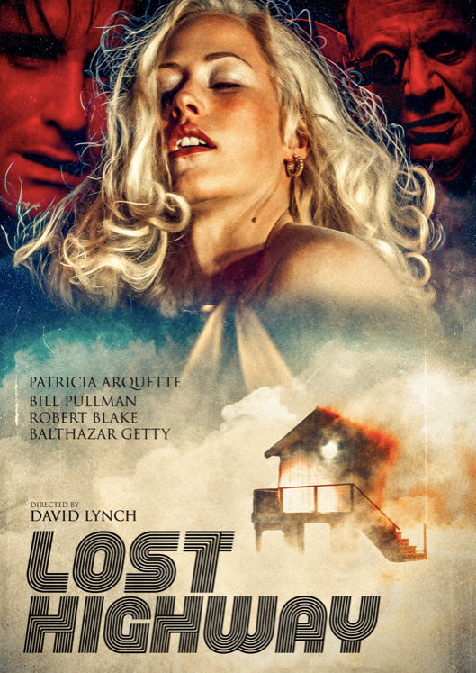 LOST HIGHWAY II - Symbios Design Rare Glossy Poster Print