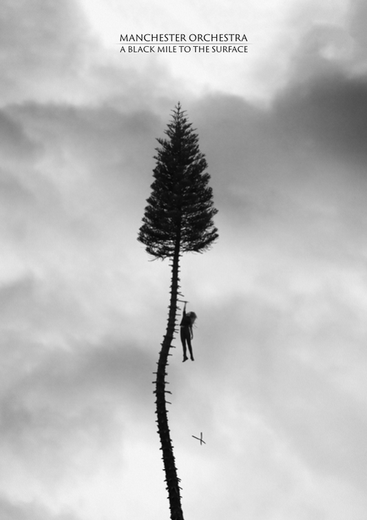 MANCHESTER ORCHESTRA - A BLACK MILE TO THE SURFACE - Symbios Design Rare Glossy Poster Print