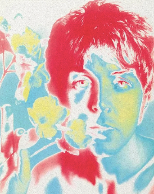 THE BEATLES - Symbios Design Rare Glossy Poster Print