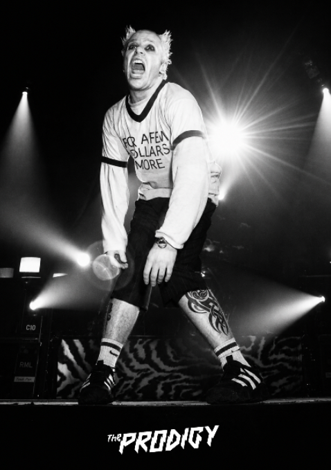 THE PRODIGY - KEITH FLINT - Symbios Design Rare Glossy Poster Print