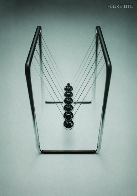 FLUKE - OTO - Symbios Design Rare Glossy Poster Print