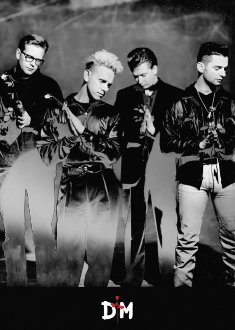 DEPECHE MODE - Symbios Design Rare Glossy Poster Print