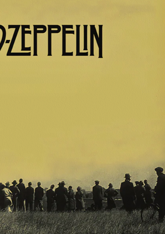 LED ZEPPELIN - Symbios Design Rare Glossy Poster Print