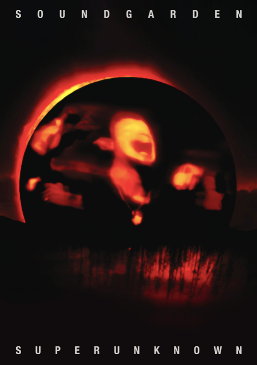 SOUNDGARDEN - SUPERUNKNOWN - Symbios Design Rare Glossy Poster Print