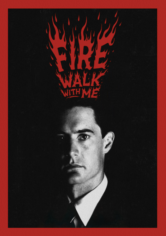 TWIN PEAKS - AGENT COOPER - FIRE WALK WITH ME - Symbios Design Rare Glossy Poster Print