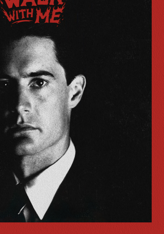 TWIN PEAKS - AGENT COOPER - FIRE WALK WITH ME - Symbios Design Rare Glossy Poster Print