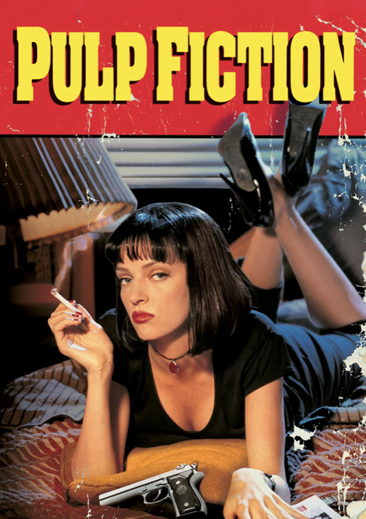 PULP FICTION - TARANTINO - Symbios Design Rare Glossy Poster Print