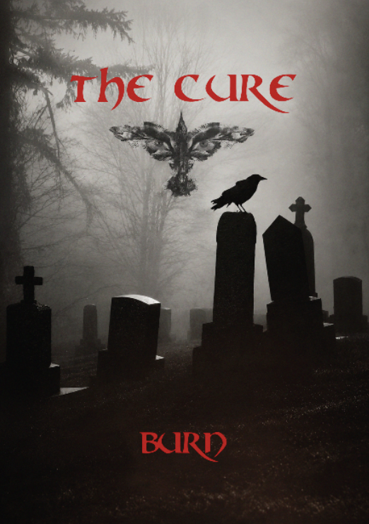 THE CURE - BURN - Symbios Design Rare Glossy Poster Print