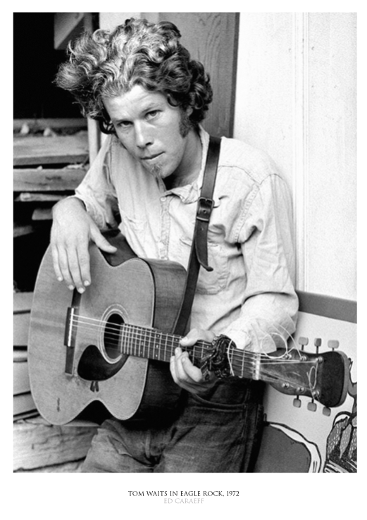 TOM WAITS - Symbios Design Rare Glossy Poster Print