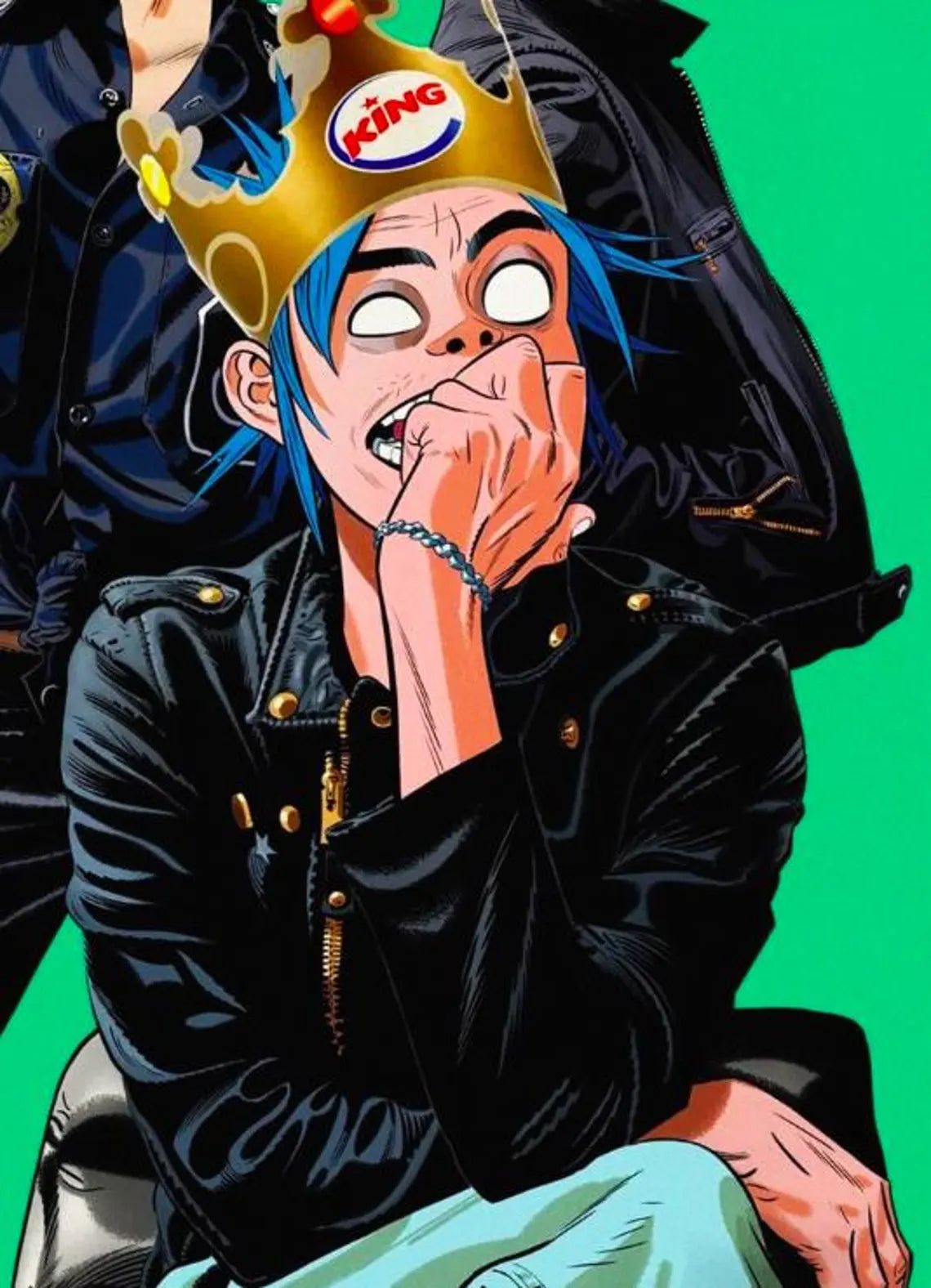 GORILLAZ - Symbios Design Rare Glossy Poster Print