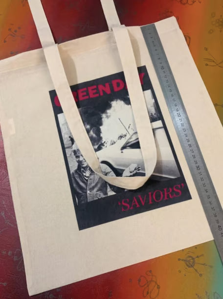 Green Day - Sac fourre-tout Saviours : Coton réutilisable et écologique