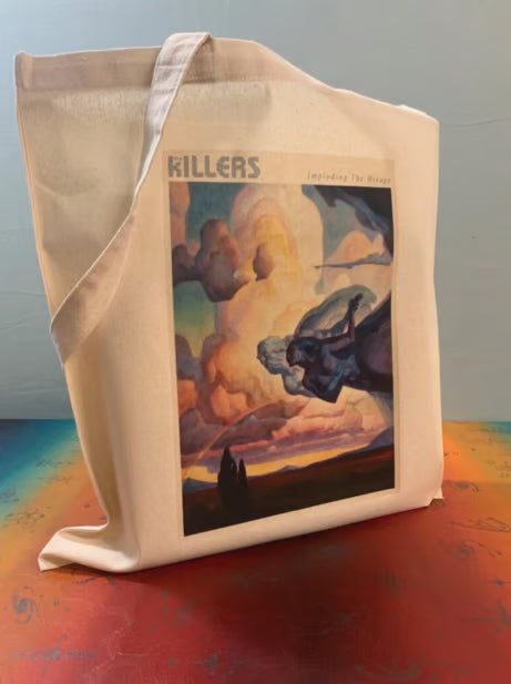 Sac fourre-tout The Killers : Imploding the Mirage, coton certifié Oeko-Tex