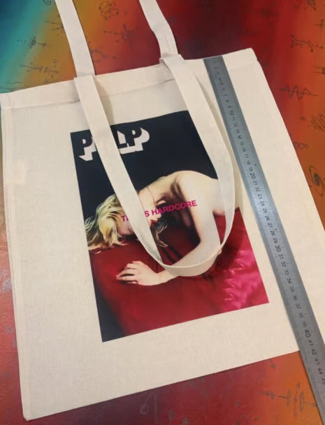 PULP - THIS IS HARDCORE - Tote Bag: Oeko-Tex Certified, Reusable Cotton