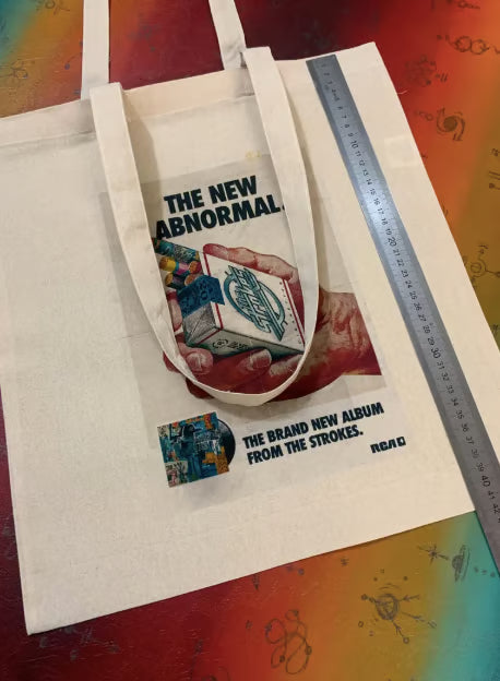 Sac fourre-tout The Strokes - The New Abnormal : coton certifié Oeko-Tex