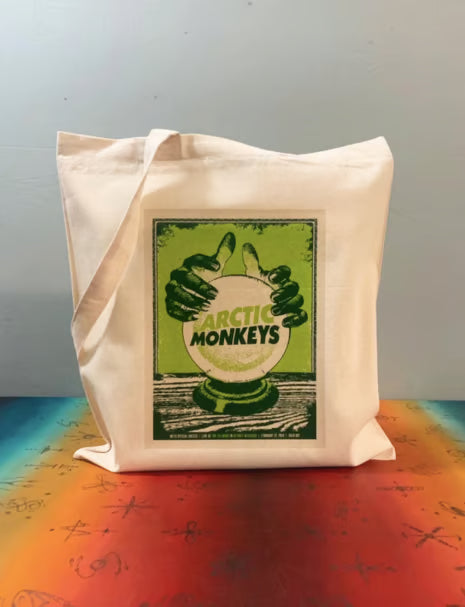 ARCTIC MONKEYS - MIRRORBALL - Tote Bag – Oeko-Tex Certified Cotton Reusable Bag