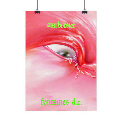 FONTAINES DC - Starburster  - Music Poster,  Music Decor, Band Memorabilia, Music Lover Gift